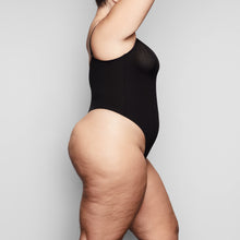 Load image into Gallery viewer, SHEER SCULPT THONG BODYSUIT | ONYX

