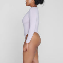 Load image into Gallery viewer, ESSENTIAL CREW NECK LONG SLEEVE BODYSUIT | IRIS MICA
